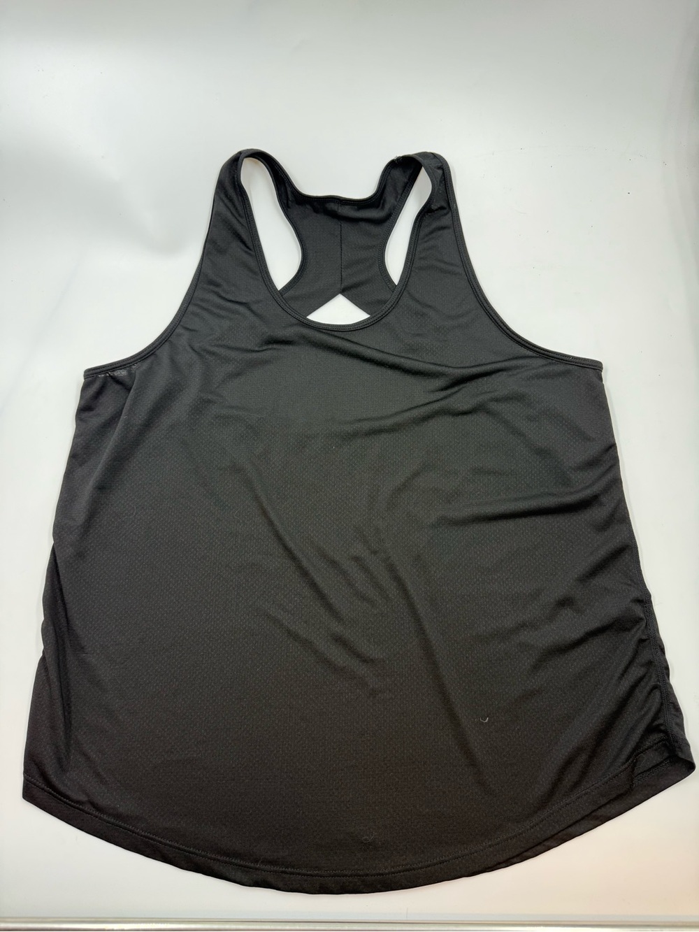 Zyia Active Split Back Tank Top Black Size Xxl